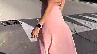 naughty story from sexchallenge 2020 involves outdoor game with buttplug and flashing panties