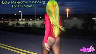 Teen Rides Monster Black Cock In Car With Ebony Hooker