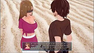 In harem rpg, i masturbate with donna and ralph. Double fingering blindfolded, ooooh