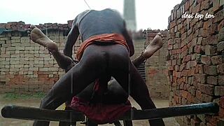 Horny Sister-In-Law Gets Fucked Outdoors In Desi Reality.