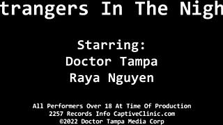 In the dead of night, Raya Pham is taken by strangers for Doctor Tampa's odd hospital desires at doctor-tampa.com.