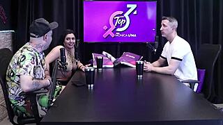 i watch gustavo asbach in that sheer red no-top cast, it's so sexy