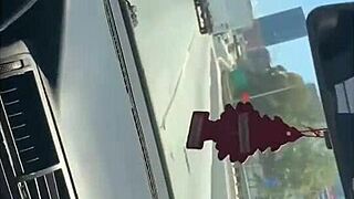 Getting freaky in public around town until we crashed home!