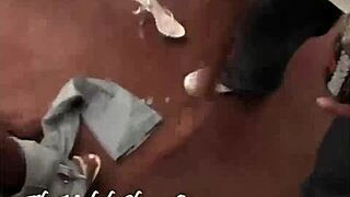 hood bitch fucked by gangbangers p3 😈