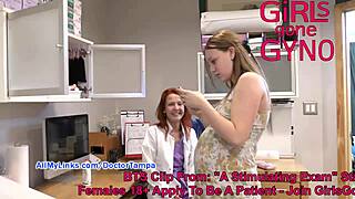 Hey, wanna see Nova Mavericks in a wild gyno exam? Join us behind the scenes for a stimulating roleplay with a pregnant teen!