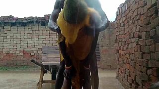 Horny Sister-In-Law Gets Fucked Outdoors In Desi Reality.