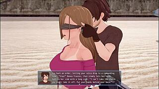 In harem rpg, i masturbate with donna and ralph. Double fingering blindfolded, ooooh