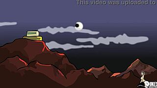 Sexy PAWG Takes DILF Dick In Interracial Anime Fucking