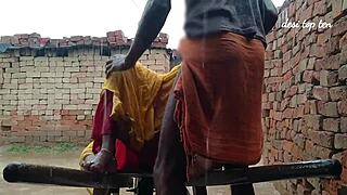 Horny Sister-In-Law Gets Fucked Outdoors In Desi Reality.