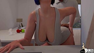 Sexy PAWG Takes DILF Dick In Interracial Anime Fucking