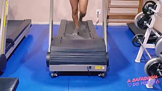 gym instructor helps with training and gets excited - fabio lavatti