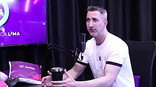 i watch gustavo asbach in that sheer red no-top cast, it's so sexy