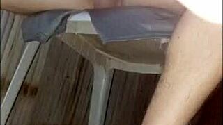 First time sex in abandoned house! Monster cock!