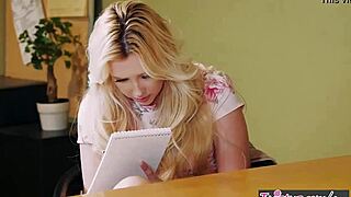 Twistys presents Anya Olsen exploring her artistic side with solo orgasm in part 1