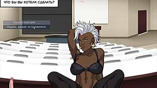 Wild Ebony assfucking session with double penetration enjoyed by Black Ebony MILF