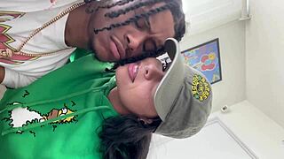 Watch this thick Cuban mamacita devour that little dick in a wild casting session with big ass and cum?