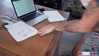 stepmom lillith morningstar teaches focus training with her big tits and ass