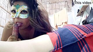 Sucking That American Cock! I Slather It With Saliva And Cling Like Breastfeeding – What A Delicious Dick!