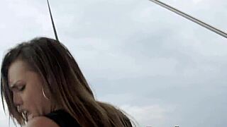 Hos booty jizzed on boat?