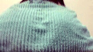 hot girl teen amateur pov fucks in towel after shower?