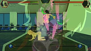 Horny Gaming Hentai Fighter Action!
