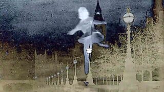 Vintage babes chilling with their cute pets.