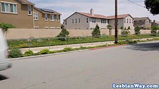 In the bedroom, goth girls lick each other's trimmed pussies.