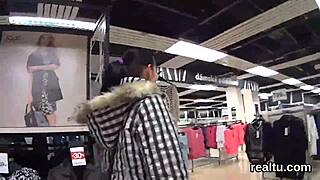 Czech Nympho Teased in Shop, Nailed in POV