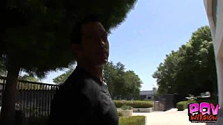 Hot blonde Briana gets POV fucked