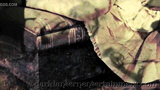 Victorian gentleman confesses hairy lesbian threesome in retro sex