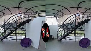 Adorable cute Latina teen gets fucked hard in VR POV reality scene