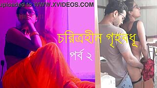 Muslim Bengali couple’s explicit sex story here in this bedroom video