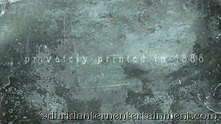 Victorian gentleman confesses hairy lesbian threesome in retro sex