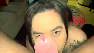 latina trans queen gives amazing oral