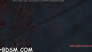 magical maid poses naked in the bdsm scene