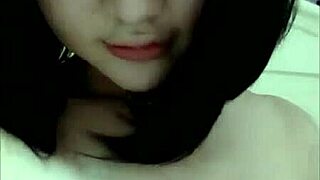 Hey, check this hot Korean babe showing big boobs on webcam!