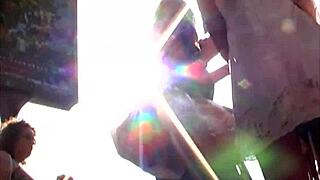 Spring Upskirt 19: A Breezy Day in the Park