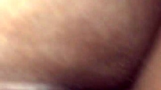 he fucked his ebony girlfriend right on the car outdoors