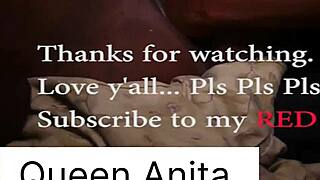 Young Ebony Squirts During Bent Over Blowjob