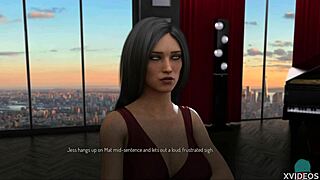 College Bound Boss Wife Shows Gorgeous Voluptuous Tits