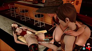 Free use house episode 8 halloween special with group creampie