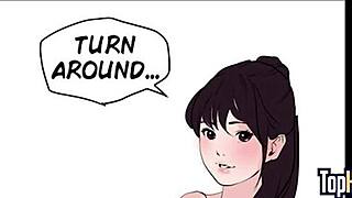 In a exciting anime staring step mom and step daughter Erotik