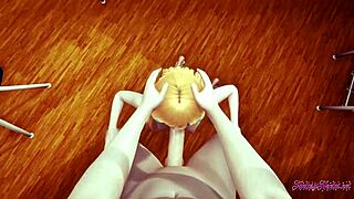 I love this Bleach 3D hentai with Orihime getting her tits, mouth, and pussy drilled hard!