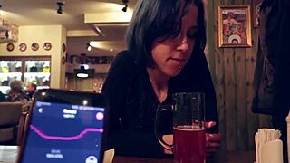 I Controlled My Stepsister's Vibrator in a Crowded Bar to Make Her Climax