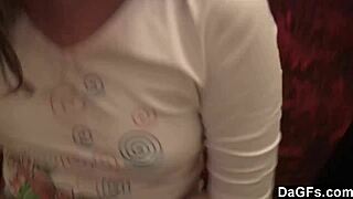 Dagfs - steamy lesbian encounter unfolds on cozy couch