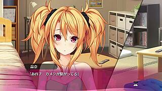 In this hentai game, enjoy a bukkake scene with anime characters.