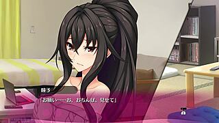 In this hentai game, enjoy a bukkake scene with anime characters.