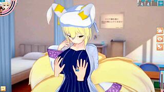 【エロゲーコイカツ！】東方 八雲藍におっぱい揉みまくりh！3dcg巨乳アニメ動画 東方プロジェクト 【ヘンタイゲーム とうほう らん やくも】