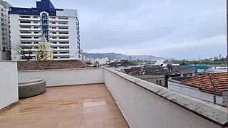 eating the masked kitten on the table with teen redhead