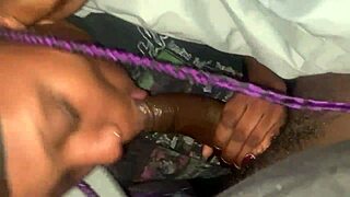 You sucking that big black cock?